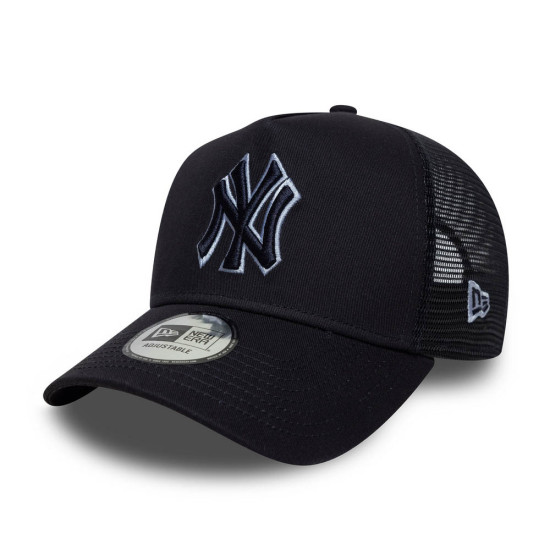 New Era Καπέλο New York Yankees Outline 9FORTY E-Frame Trucker Adjustable Cap
